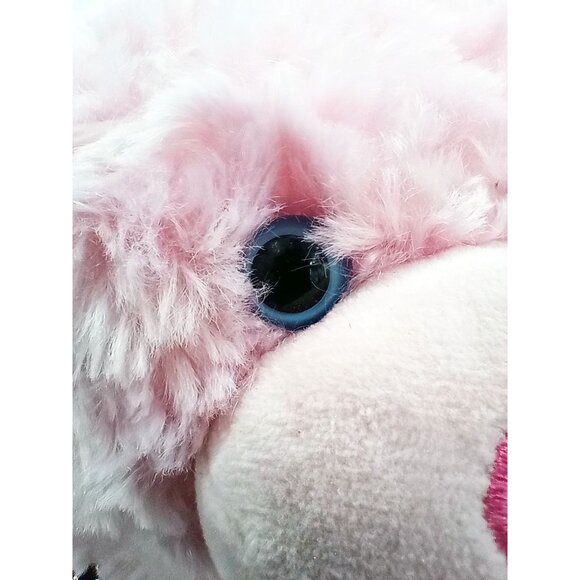 Pink Teddy Spiderweb Glitter Tutu Striped Pants Build a Bear Plush 15" Blue Eyes - Picture 14 of 16